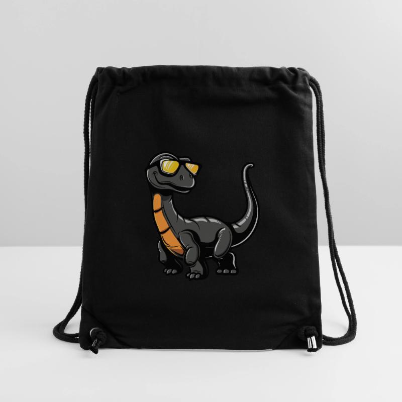 Dinosaur brontosaurus Cool Comic Stanley/Stella Recycled Gym Bag