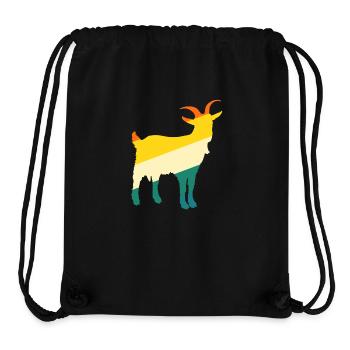 Goats - Stanley/Stella Recycled Gym Bag - black - Front