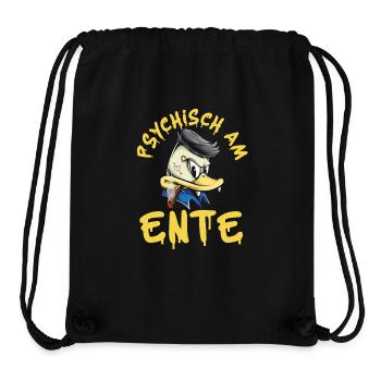 Psychisch Am Ente - Stanley/Stella recycelter Gym Bag - Schwarz - Vorne