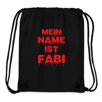 Fabian - Stanley/Stella recycelter Gym Bag - Schwarz - Vorne