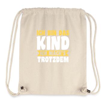 Tochter Sohn - Stanley/Stella recycelter Gym Bag - Naturweiß - Vorne