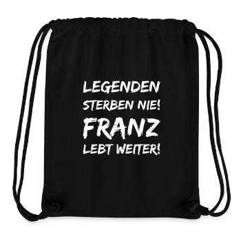 Legenden sterben nie! - Stanley/Stella recycelter Gym Bag - Schwarz - Vorne