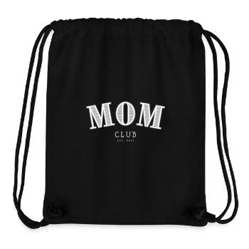 MOM Club 2024 - Stanley/Stella recycelter Gym Bag - Schwarz - Vorne