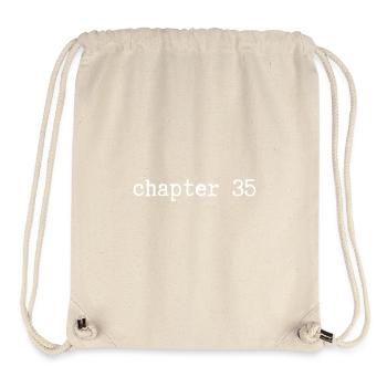 chapter 35 Geburtstag - Stanley/Stella recycelter Gym Bag - Naturweiß - Vorne
