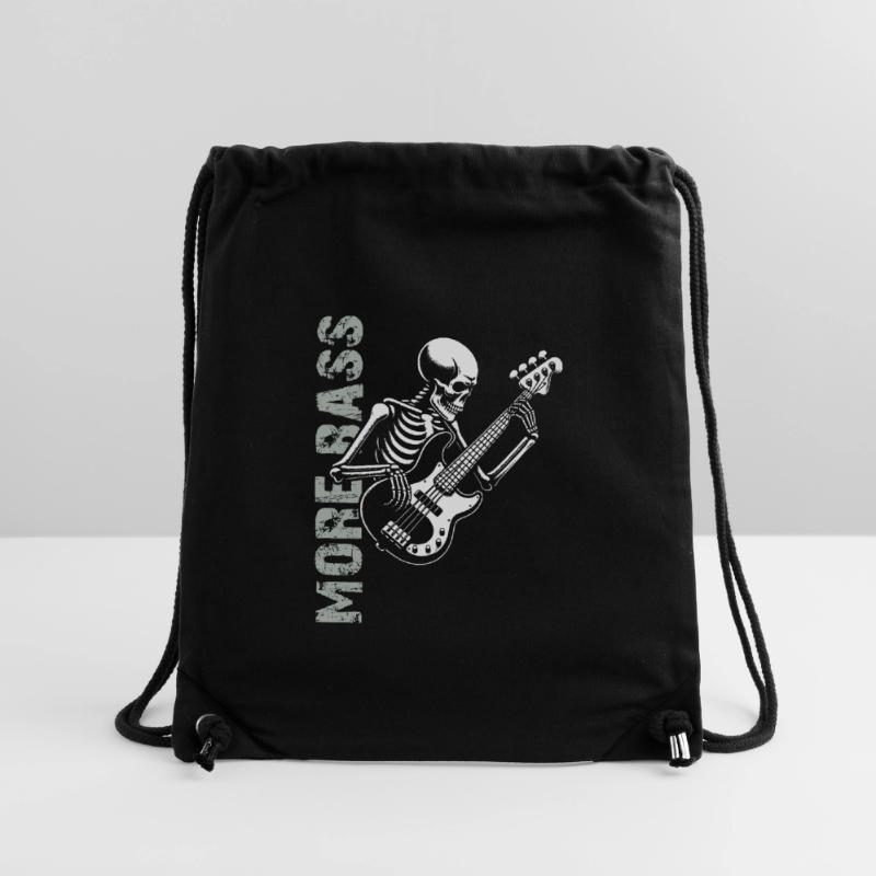 Plus Basse - Skeleton avec Basse Sac à cordon recyclé Stanley/Stella