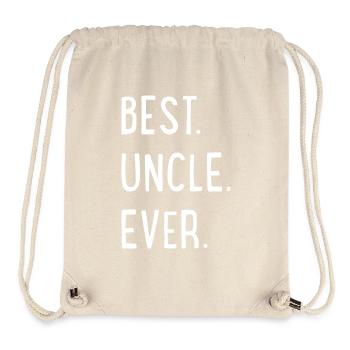 best uncle ever - Stanley/Stella Recycled Gym Bag - natural - Front