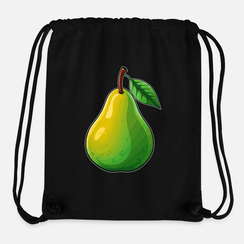 A pear - Stanley/Stella Recycled Gym Bag - black