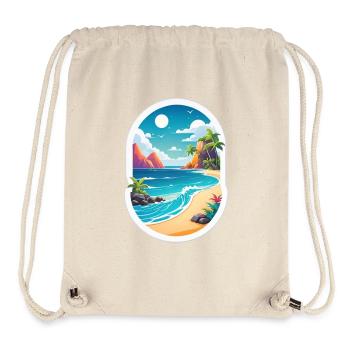 Beach Holidays Sun Sea - Stanley/Stella Recycled Gym Bag - natural - Front