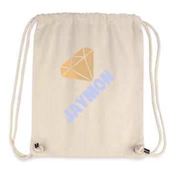Jaymon - Stanley/Stella recycelter Gym Bag - Naturweiß - Vorne