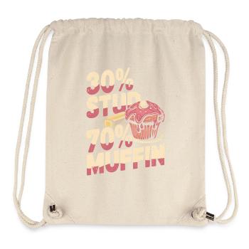 Stud Muffin Funny 30 Stud 70 Muffin - Stanley/Stella recycelter Gym Bag - Naturweiß - Vorne
