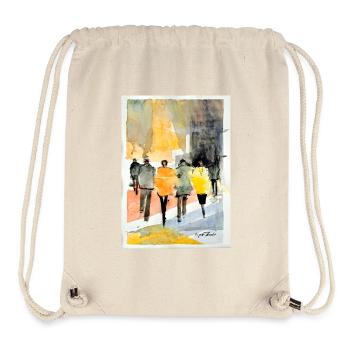 Menschen Fashion - Stanley/Stella recycelter Gym Bag - Naturweiß - Vorne