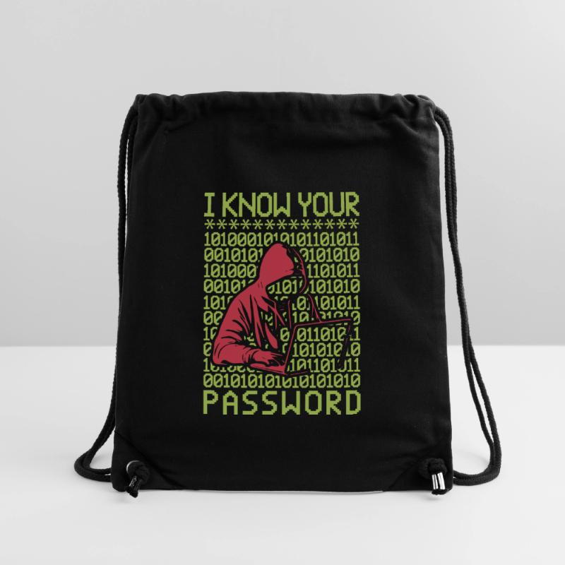 Hacker Hacking Programmer Linux Password Hacker Stanley/Stella Recycled Gym Bag