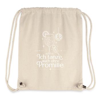Null Prozent mit voller Attitüde - Stanley/Stella recycelter Gym Bag - Naturweiß - Vorne
