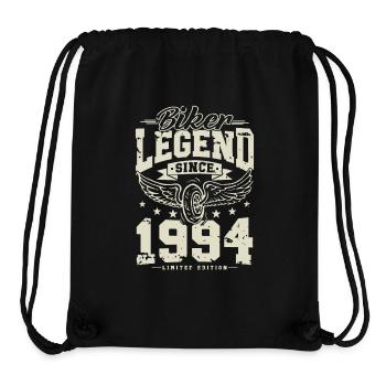 Biker legend since 1994 - Stanley/Stella Recycled Gym Bag - black - Front