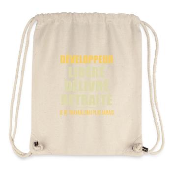 Developer Celebrates Retirement with Humorous Gift - Stanley/Stella Recycled Gym Bag - natural - Front