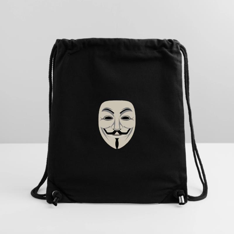 Anonymous mask Stanley/Stella Recycled Gym Bag