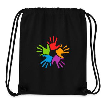 Together - Stanley/Stella Recycled Gym Bag - black - Front