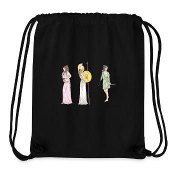 Antike Frauen - Stanley/Stella recycelter Gym Bag - Schwarz - Vorne