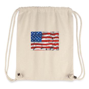 America - Stanley/Stella Recycled Gym Bag - natural - Front