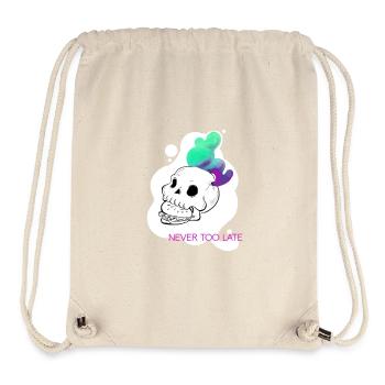 Skull Design streetwear collection Illustration - Stanley/Stella Recycled Gym Bag - natural - Front