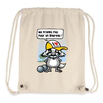 Dachs-Schalen - Stanley/Stella recycelter Gym Bag - Naturweiß - Vorne