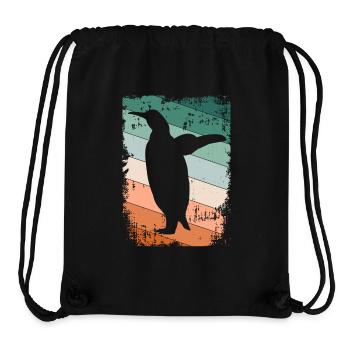 Pinguin Pinguine - Stanley/Stella recycelter Gym Bag - Schwarz - Vorne