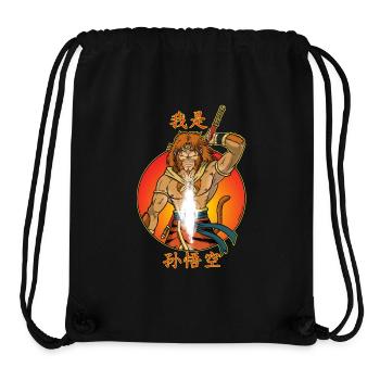 I am Sun Wukong - Sac à cordon recyclé Stanley/Stella - noir - Devant