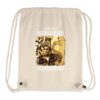 East Kalimantan Dayak, Borneo, Indonesia - Stanley/Stella Recycled Gym Bag - natural - Front