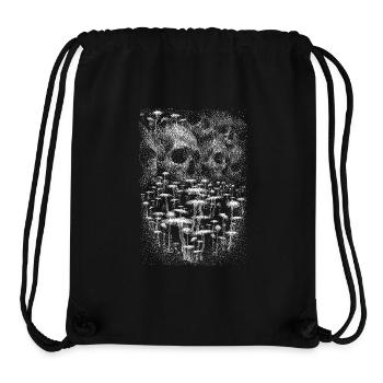 Empire of Death - Skulls & Mushrooms - Stanley/Stella Recycled Gym Bag - black - Front