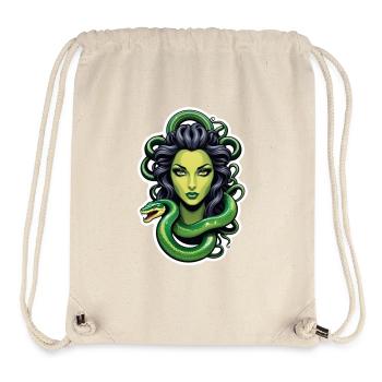 Medusa Griechische Mythologie Monster - Stanley/Stella recycelter Gym Bag - Naturweiß - Vorne