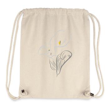 CALLA YELLOW-GREY - Stanley/Stella Recycled Gym Bag - natural - Front