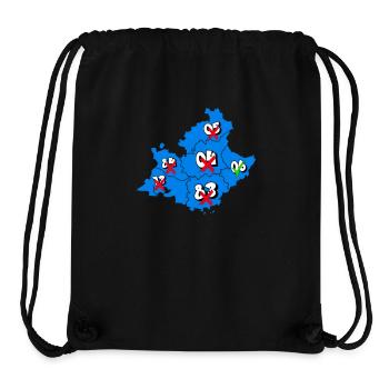 PACA Region - Stanley/Stella Recycled Gym Bag - black - Front