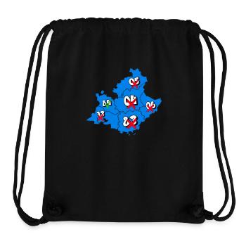 PACA Region - Stanley/Stella Recycled Gym Bag - black - Front