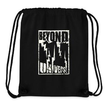 Beyond Universe used look beyond lightning retro - Stanley/Stella Recycled Gym Bag - black - Front