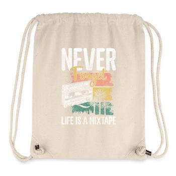 Cassette Radio 80s Vintage Childhood - Stanley/Stella Recycled Gym Bag - natural - Front