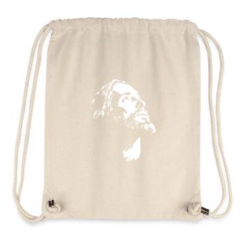 Jésus-Christ Dieu Religion chrétienne - Sac à cordon recyclé Stanley/Stella - blanc naturel - Devant