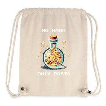 No Mana | Only Pasta Prepping Humor - Stanley/Stella recycelter Gym Bag - Naturweiß - Vorne