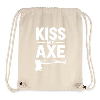 Kiss - Stanley/Stella Recycled Gym Bag - natural - Front