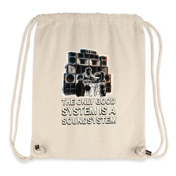 Soundsystem Dub - Stanley/Stella recycelter Gym Bag - Naturweiß - Vorne