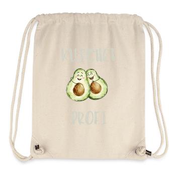 Kuschelige Avocado Profi - Stanley/Stella recycelter Gym Bag - Naturweiß - Vorne