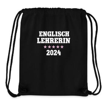 Englisch Lehrerin 2025 Englischlehrerin Schule - Stanley/Stella recycelter Gym Bag - Schwarz - Vorne