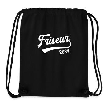 Friseur 2024 Ausbildung Prüfung Frisör Azubi Lehre - Stanley/Stella recycelter Gym Bag - Schwarz - Vorne