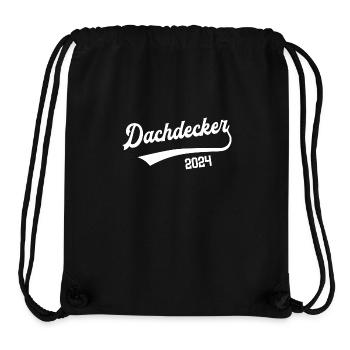 Dachdecker 2024 Ausbildung Prüfung Dachbau Azubi - Stanley/Stella recycelter Gym Bag - Schwarz - Vorne