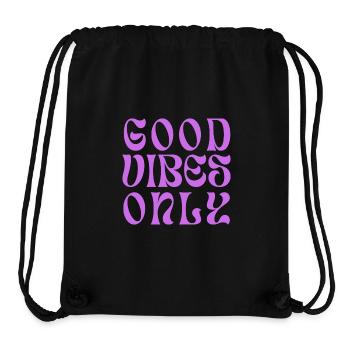 Gute Laune Shirt - Stanley/Stella recycelter Gym Bag - Schwarz - Vorne