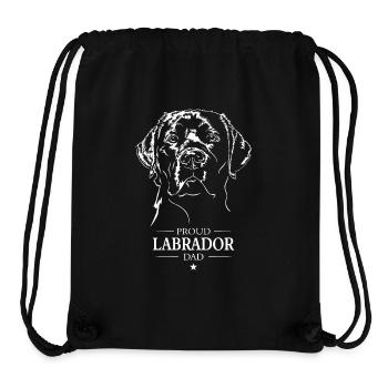 Labrador Dad Dog Dog Labbi Wilsigns - Stanley/Stella Recycled Gym Bag - black - Front