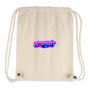 Afterparty Neon Pulse - Stanley/Stella recycelter Gym Bag - Naturweiß - Vorne