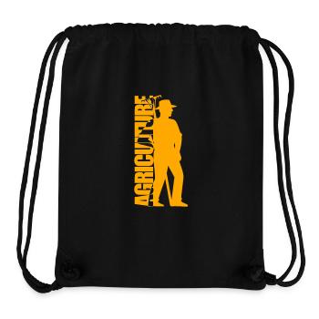 Agriculture - Landwirtschaft - Stanley/Stella recycelter Gym Bag - Schwarz - Vorne