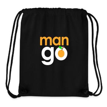 Man go Mango fruit - Stanley/Stella Recycled Gym Bag - black - Front