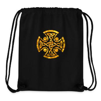 Keltischer Knoten - Stanley/Stella recycelter Gym Bag - Schwarz - Vorne