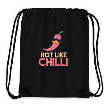 Hot like chilli - Stanley/Stella Recycled Gym Bag - black - Front